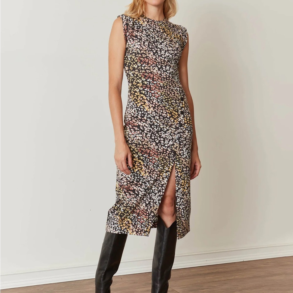 Anthropologie GREY STATE CHIARA
MIDI DRESS size Medium